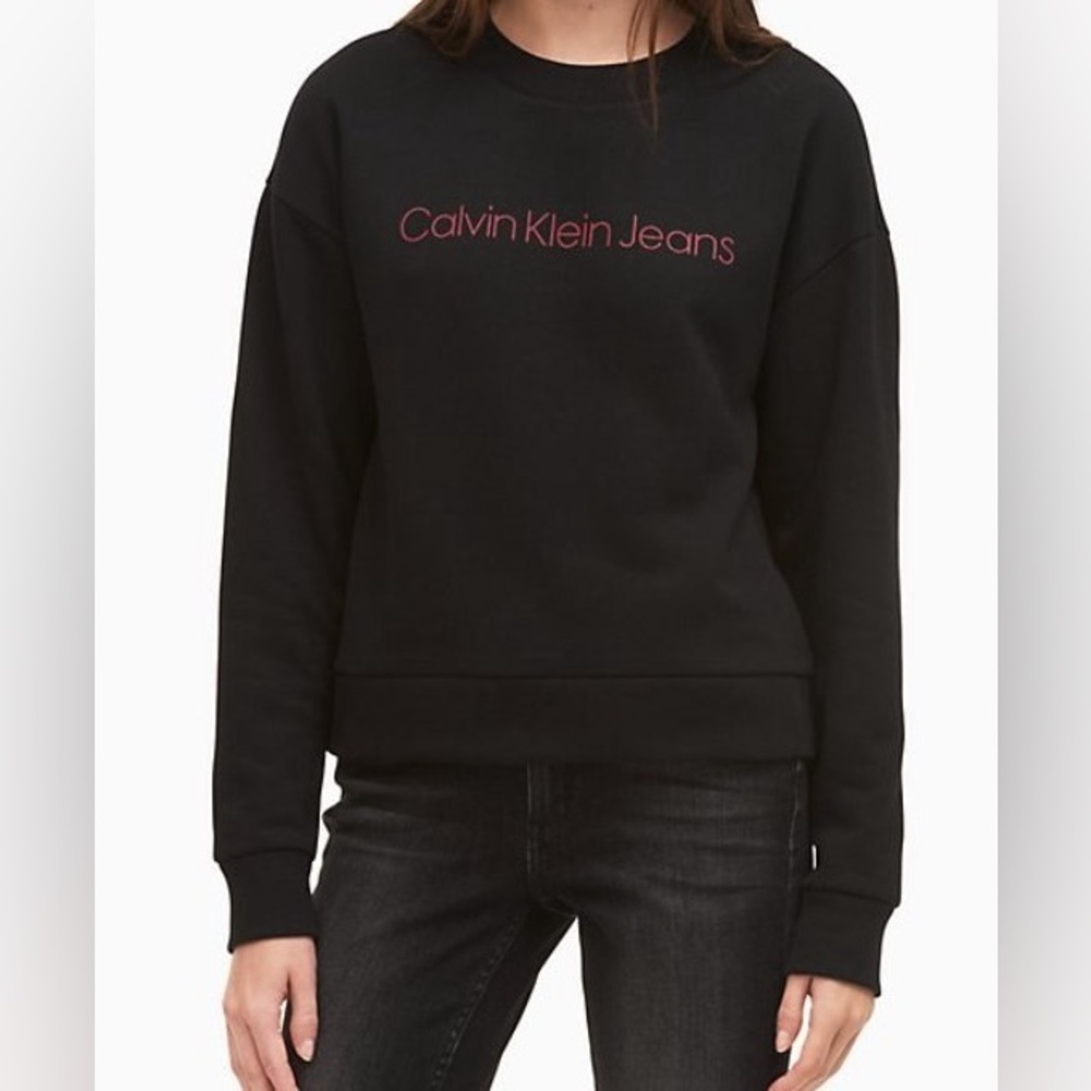 Calvin Klein Jeans Logo Sweatshirt – Size XS